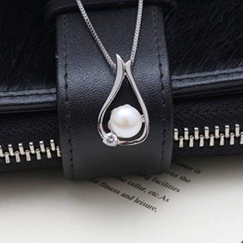 Pearl Necklaces - Gifts for Women: Pearls Pendant Necklace for Mom, Wife, Girlfriend - Fine Jewelry for Christmas, Anniversary, Valentine's Day, Mother's Day - Image 3