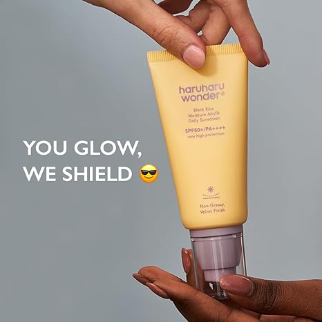 Haruharu Wonder Black Rice Moisture Airyfit Daily Sunscreen 1.69fl.oz - Velvet Finish, No White Cast, Hydrating, Moisturizing, Korean Skin Care, Vegan, Clean Beauty - Image 4