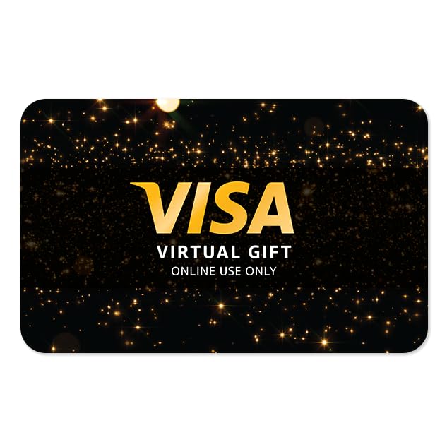 Visa Virtual eGift Card - $200 (plus $6.95 Purchase Fee) | For Online Use Only