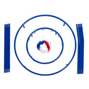 Excellerations Oversized Rim, Easy Score Basketball Hoop Set for Kids in The Classroom or Home School