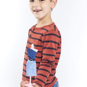 Bandai 40412 Harumika Fashion Design for Kids-Craft Your Own Catwalk Looks with This Creative Kit-Single Torso Set-'Neon Beast' Style Includes...