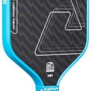 JOOLA Double Vision 16mm Pickleball Paddle - Signature and Standard Shape - Aramid Surface for Softer Responsive Touch - SK Film for Reduce Vibration - USAP Approved - NFC Chip Enabled