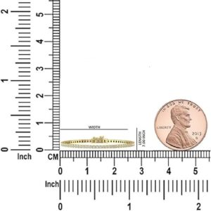 5 Carat - 10 Carat Lab Grown Diamond Tennis Bracelet | 14K Yellow Gold Four prong Link Tennis Bracelet Size 6.5 To 8 inch | D-E color and VS1 clarity