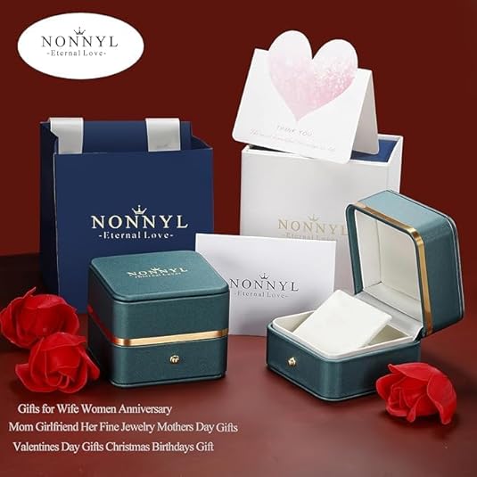 Pearl Necklaces - Gifts for Women: Pearls Pendant Necklace for Mom, Wife, Girlfriend - Fine Jewelry for Christmas, Anniversary, Valentine's Day, Mother's Day - Image 4