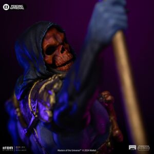 Iron Studios Collectible Statue Art Scale 1/10 Statue Skeletor (Disco Version) - Masters of the Universe Polystone Multicolor 11 inches 27,8cm