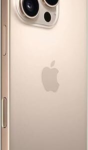 Apple iPhone 16 Pro Max, 256GB, US Version, Desert Titanium - Verizon (Renewed)