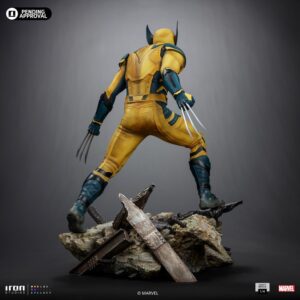 Iron Studios Collectible Statue Marvel Wolverine Legacy Replica Art Scale 1/4 Polystone Multicolor 22.8 inches