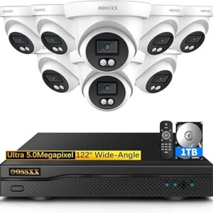 Wired Outdoor Security Camera System Dome Video Surveillance Cameras Systems Home Video Surveillance DVR Kits