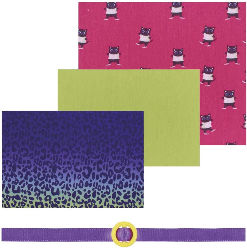 Bandai 40412 Harumika Fashion Design for Kids-Craft Your Own Catwalk Looks with This Creative Kit-Single Torso Set-'Neon Beast' Style Includes... - Image 7