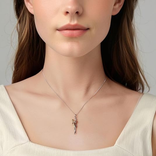 Mother Son Necklace, Mother Daughter Necklace, 925 Sterling Silver Mom Necklace Mother Pendant Necklaces for Mother's Day Birthday Christmas Thanksgiving