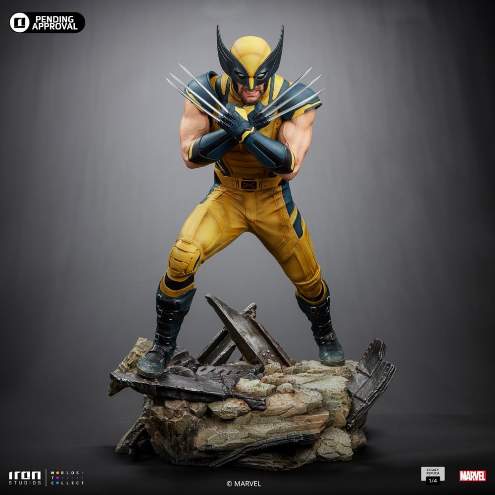 Iron Studios Collectible Statue Marvel Wolverine Legacy Replica Art Scale 1/4 Polystone Multicolor 22.8 inches - Image 6