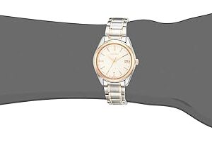 SEIKO Watch for Women - Essentials - Day/Date Calendar, and Two-Tone Stainless Steel Case, 100m Water-Resistant
