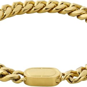 CRAFTD - Cuban Link Bracelet - Waterproof, Heat & Sweat Resistant - Gifts for Men - Men's Jewelry - Size 8MM