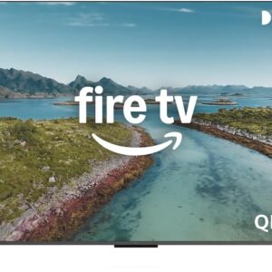Amazon Fire TV 65" Omni QLED Series (newest model), 4K Ultra HD smart TV, HDR10+, Dolby Vision, Dolby Audio, quad-core processor, hands-free with Alexa