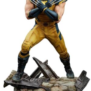 Iron Studios Collectible Statue Marvel Wolverine Legacy Replica Art Scale 1/4 Polystone Multicolor 22.8 inches