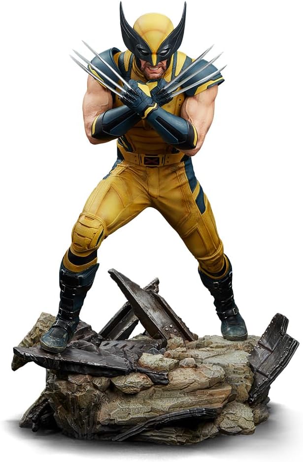 Iron Studios Collectible Statue Marvel Wolverine Legacy Replica Art Scale 1/4 Polystone Multicolor 22.8 inches