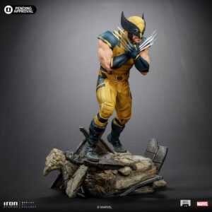 Iron Studios Collectible Statue Marvel Wolverine Legacy Replica Art Scale 1/4 Polystone Multicolor 22.8 inches
