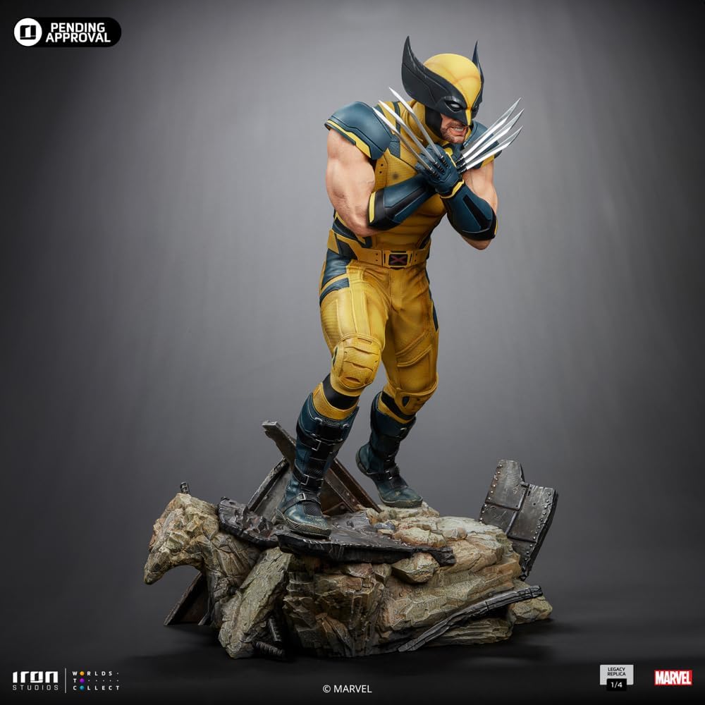 Iron Studios Collectible Statue Marvel Wolverine Legacy Replica Art Scale 1/4 Polystone Multicolor 22.8 inches - Image 2