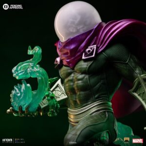 Iron Studios Collectible Statue Mysterio - Spider-Man vs Villains Diorama - BDS Art Scale 1/10 - Polystone Resin Multicolor 31cm 12,2 inches