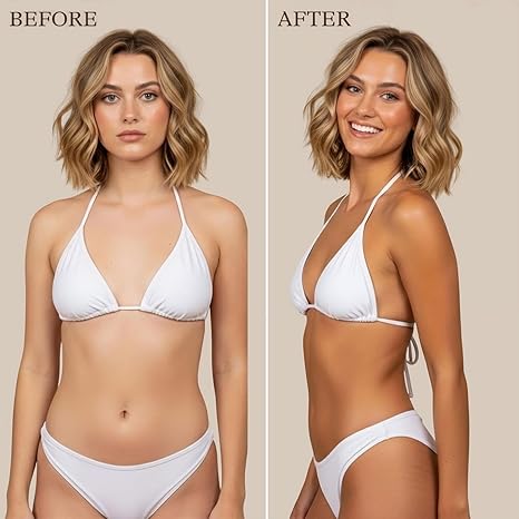 Beauty by Earth Self Tanner - USA Made with Natural & Organic Ingredients, Moisturizing Self Tanning Lotion with Aloe Vera & Coconut for a Natural Glow, Streak-Free Fake Tan, Medium to Dark - Image 3