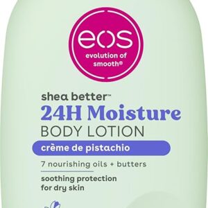 eos Shea Better Body Lotion- Crème de Pistachio, 24-Hour Moisture Skin Care, Lightweight & Non-Greasy, Made with Natural Shea, Vegan, 16 fl oz Visit the eos Store