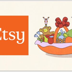 Etsy eGift Card - $200 - Pink Present