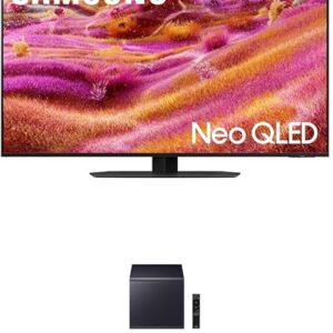 Samsung 98-Inch Class Neo QLED 4K QN90F Series, Vision AI, Mini LED Smart TV (2025 Model, 98QN90F) Neo Quantum HDR+, + Samsung Q-Series Soundbar HW-Q900F 7.1.2 ch Subwoofer (2025 Model)