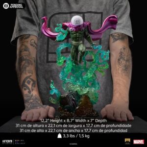 Iron Studios Collectible Statue Mysterio - Spider-Man vs Villains Diorama - BDS Art Scale 1/10 - Polystone Resin Multicolor 31cm 12,2 inches