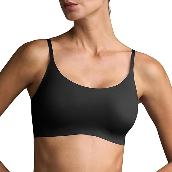 EBY Seamless Support Bralette with Adjustable Straps, Bralettes for Women, Wireless Bra for Women
