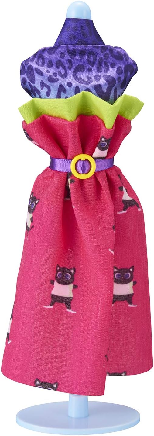 Bandai 40412 Harumika Fashion Design for Kids-Craft Your Own Catwalk Looks with This Creative Kit-Single Torso Set-'Neon Beast' Style Includes... - Image 4