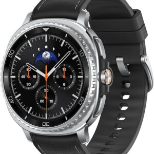 Samsung Galaxy Watch 8 Classic (2025) 46mm Bluetooth Smartwatch, Cushion Design, Rotating Bezel, Quick Button, Sleep Coaching, Running Coach, Energy Score, Black [US Version, 2 Yr Warranty]