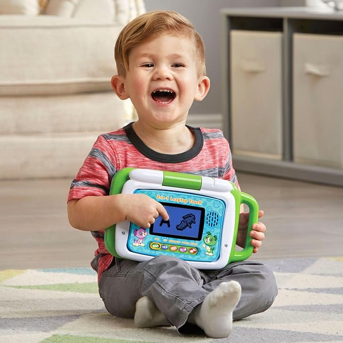 LeapFrog 2-in-1 LeapTop Touch, Green - Image 3
