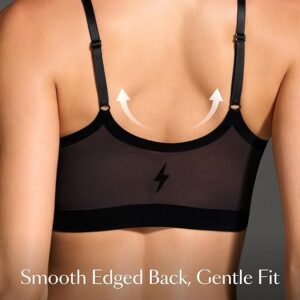 EBY Seamless Support Bralette with Adjustable Straps, Bralettes for Women, Wireless Bra for Women