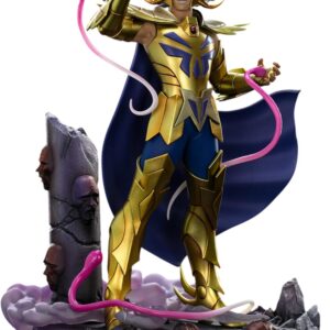 Iron Studios Collectible Statue Art Scale 1/10 Cancer Deathmask - Saint Seiya Polystone Multicolor 9.1 inches