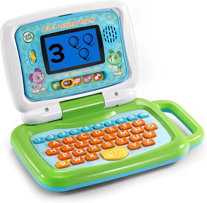 LeapFrog 2-in-1 LeapTop Touch, Green - Image 2