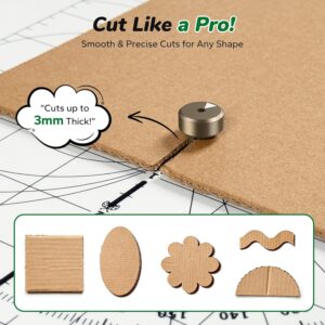 Safe Power Cardboard Cutter for Kids, STEM + STEAM Educational Toy for Boys and Girls Ages 5+, Upcycled Tool for DIY Cardboard Projects, Engineering & Creativity