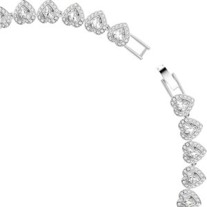 Swarovski Ariana Grande Collection, Clear Crystal & Pearls, Rhodium Finish, Necklaces, Earrings and Bracelets