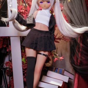 Mozu Seven 85cm Seamless Silicone Figure – 1/2 Scale Anime-Style Collectible Figure by MozuDollNA for Cosplay, Photography & Display (Wig) (MTPE – Standard)