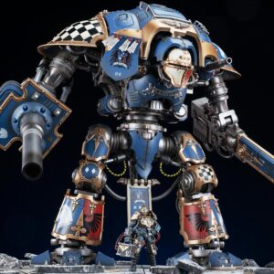 BEERISE JOYTOY 1/18 Action Figures - Warhammer 40,000 Imperial Knights House Terryn Knight Paladin - 21‘’,Classic Character,Collectible,Age 15 and Above