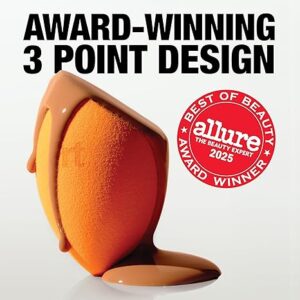 Real Techniques Miracle Complexion Beauty Sponge Makeup Blender, Set of 4