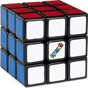 Rubik's Cube, The Original 3x3 Cube, Problem-Solving Brain Teaser, Color-Matching Puzzle, Fidget Toy, Sensory Puzzle, Easter Basket Stuffer, for Ages 8 & Up