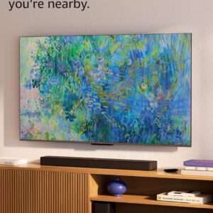 Amazon Fire TV 65" Omni QLED Series (newest model), 4K Ultra HD smart TV, HDR10+, Dolby Vision, Dolby Audio, quad-core processor, hands-free with Alexa