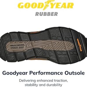 Skechers Men's USA Respected - Boswell Mid Top Leather Moc Toe Lace Up