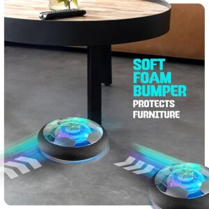 Ninja Blast Hover Soccer Light-Up Ball, Birthday Gift for Boys, Indoor Toy Games, Kids Gifts for Age 5, 6, 7, 8, 9, 10, 11, 12 Years Old, Boy Toys for Age 3 Years and Up.