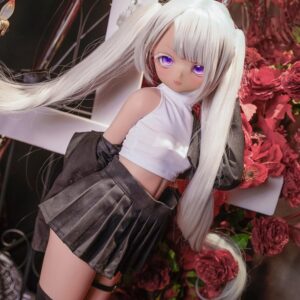 Mozu Seven 85cm Seamless Silicone Figure – 1/2 Scale Anime-Style Collectible Figure by MozuDollNA for Cosplay, Photography & Display (Wig) (MTPE – Standard)