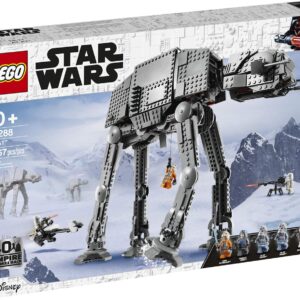 LEGO Star Wars at-at Walker 75288 Building Toy, 40th Anniversary Collectible Figure Set, Room Décor, Gift Idea for Kids, Boys & Girls with 6 Minifigures
