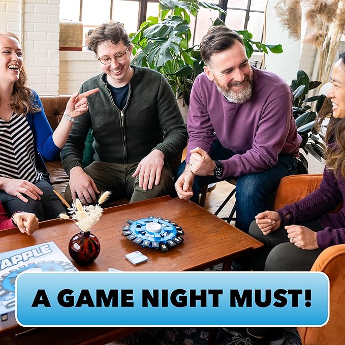 USAOPOLY The Original TAPPLE, The Fast-Paced Family Board Game,Choose a Category & Race Against The Timer to be The Last Player,Learning Word Game for Ages 8 & Up, 2-8 Players, 15-20 Minute Play Time - Image 3