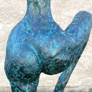 Kunst & Ambiente - XXL Garden Bronze Sculpture - Dancing Queen - Signed Martin Klein - Statues for Sale - Decorative Figurine - Figure - Home Decor