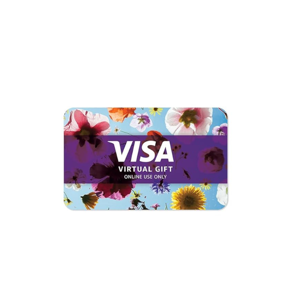 Visa Virtual eGift Card | For Online Use Only