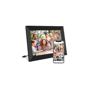 32GB FRAMEO 10.1 Inch Smart WiFi Digital Photo Frame 1280x800 IPS LCD Touch Screen, Auto-Rotate Portrait and Landscape, Built in 32GB Memory, Share Moments Instantly via Frameo App from Anywhere